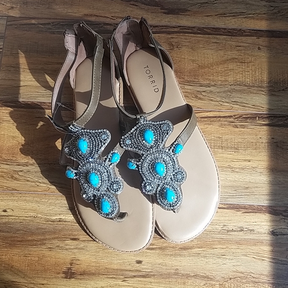 torrid Shoes - Torrid Sandals NWT size 9 WIDE